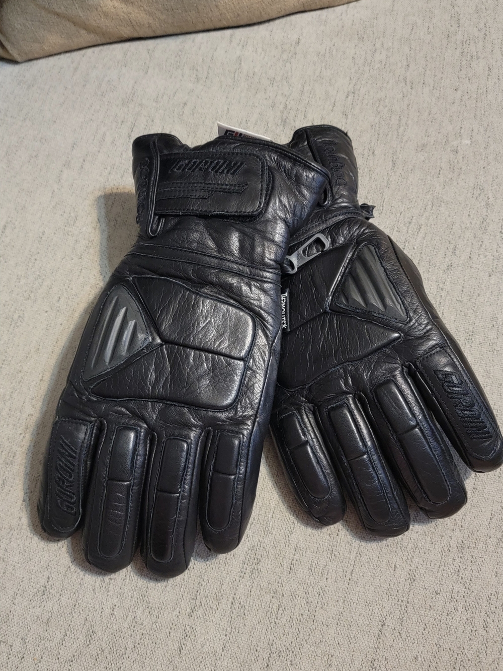 Gordini Urban Cowboy Leather Heatrap Ski Gloves XL Men's Skiing Snowboarding